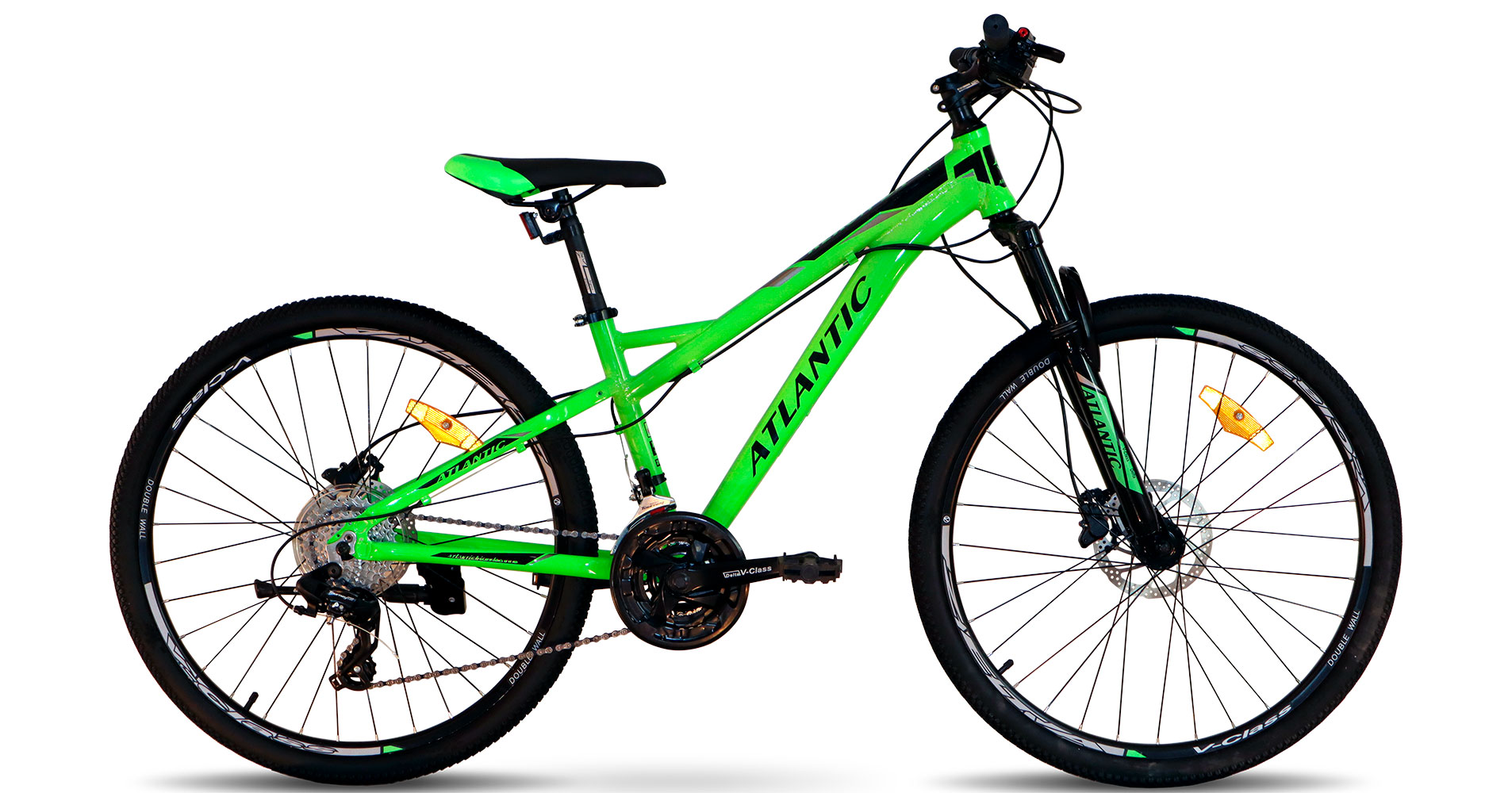 Велосипед Atlantic Rekon DX Pro 26" размер XS рама 14" 2022 Зеленый